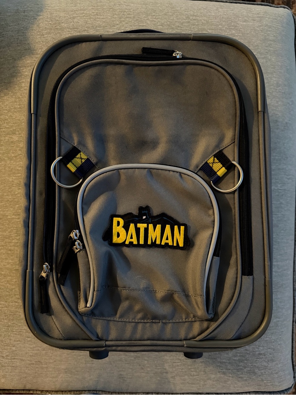 Pottery Barn Batman luggage